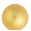 Northlight Matte Glass Christmas Ball Ornaments - 3.25" (80mm) - Yellow Sun - 8ct - 2 of 3