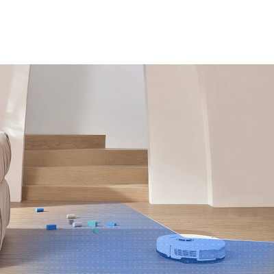 Roborock S8 White Cordless Robot Vacuum and Mop with Smart Mapping