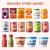Joyfy 30 Piece Play Food Grocery Cans Set with Drinks, Jars, Snacks & More, – Play Kitchen Toy,Easter Birthday Gift for Kids Imaginative Indoor Play - 3 of 4