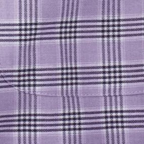 soft purple plaid