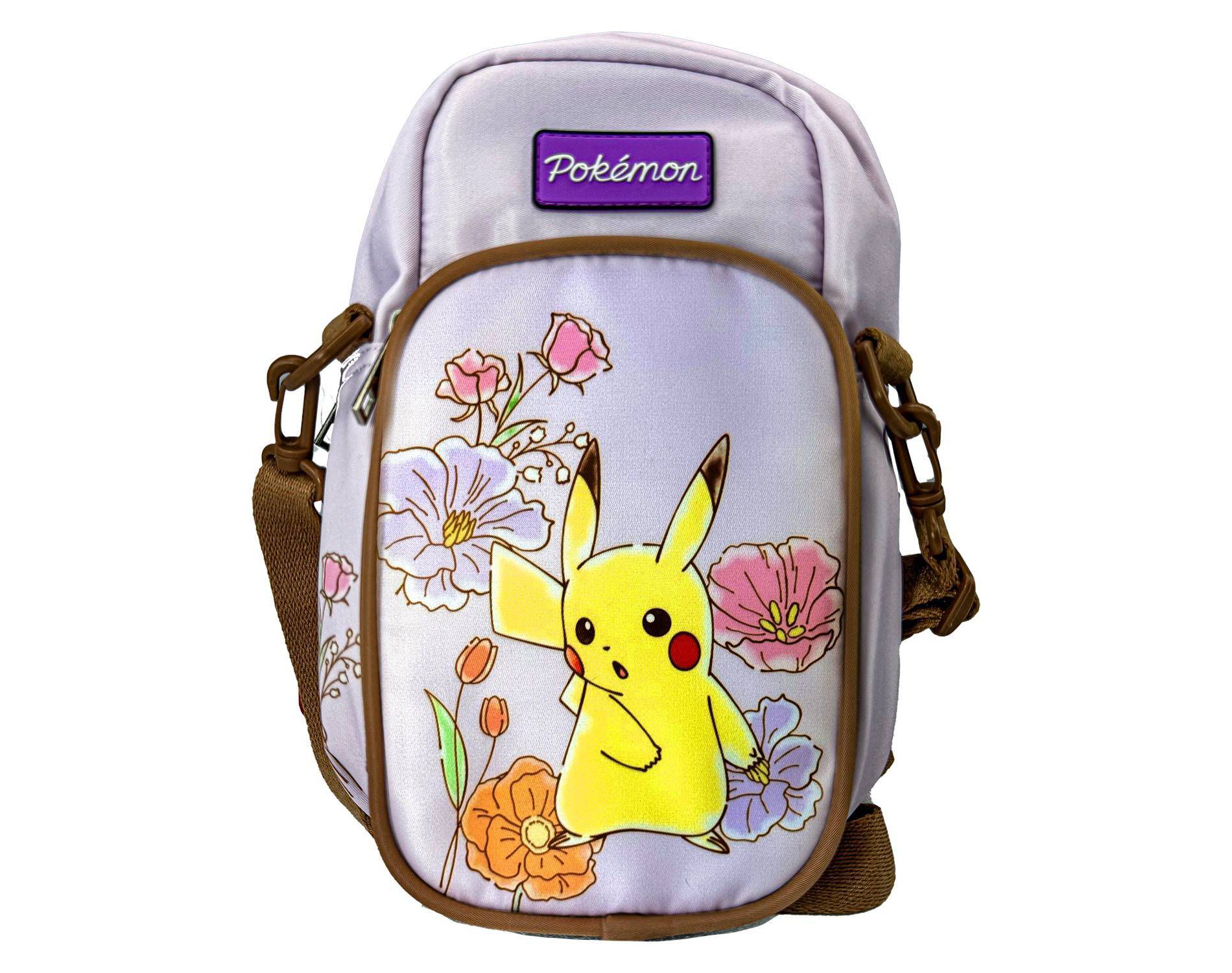 Pokémon Pikachu Floral Slim Crossbody Bag