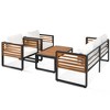 YOOCOZZ Large 4-Piece Conversation Set for 5 with Removable Cushions - 4 of 4