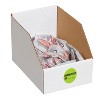 Tape Logic Labels "Inspected By" 1" Circle Fluorescent Green 500/Roll DL1265 - 2 of 4