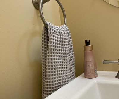 Decorative Waffle Bath Towel Set Brown - fashion Casaluna™