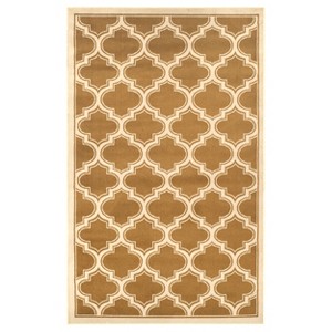 Modern Geometric Trellis Indoor Area Rug or Runner by Blue Nile Mills - 1 of 4