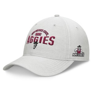 NCAA New Mexico Lobos Unstructured Chambray Cotton Hat - Gray - 1 of 4