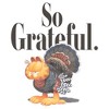 Boys Garfield Orange Turkey So Grateful T Shirt - 2 of 4