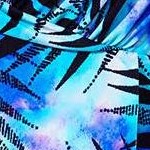 blue palms