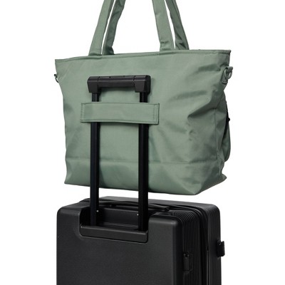 Сумки Altitude 19" with Laptop Pocket and Adjustable Shoulder Strap - Sage Green — фото 3