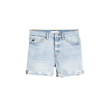 Women's Cuffed Hem Mom Short - KanCan