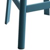 Armless Farmhouse Bar Stool with Crossbar Support, Backless, Easy to Move, Ideal for Kitchen, Counter, or Home Bar - 3 of 4