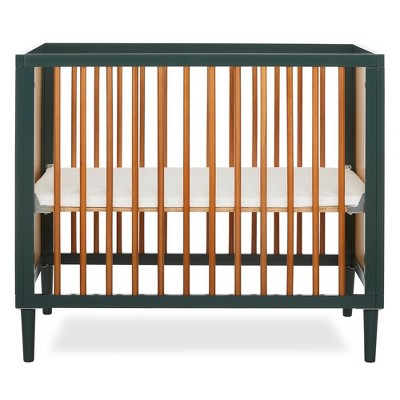 Image of Dream On Me JPMA Certified Lucas Mini Modern Crib in Olive