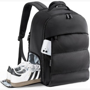 30L Carry-On Backpack, Gym Bag with Shoe Compartment Fits 15.6" Laptop, Lightweight Water-Resistant for Travel - 1 of 4