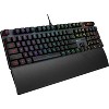 ASUS ROG Strix Scope II Gaming Keyboard pre-lubed ROG RX Red Linear Optical switches Sound-dampening Foam PBT doubleshot - 2 of 4