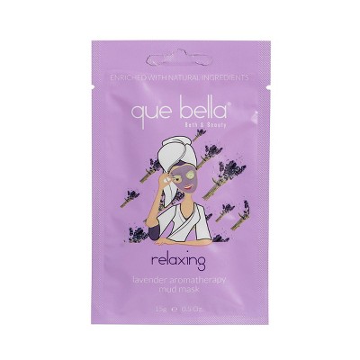 Que Bella Relaxing Lavender Mud Face Mask - 0.5oz