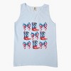 Simply Sage Market Patriotic Boots Stacked Coquette Garment Dyed Tank - 3 of 3