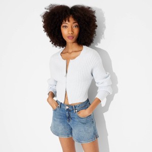 Women's Heritage Mid-Rise Denim Shorts - Wild Fable™ - 1 of 3