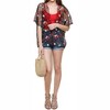 Women's Floral Embroidered Sheer Duster - umgee - 4 of 4