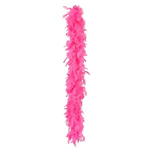 Boland Pink Adult Feather Costume Boa - 1 of 4