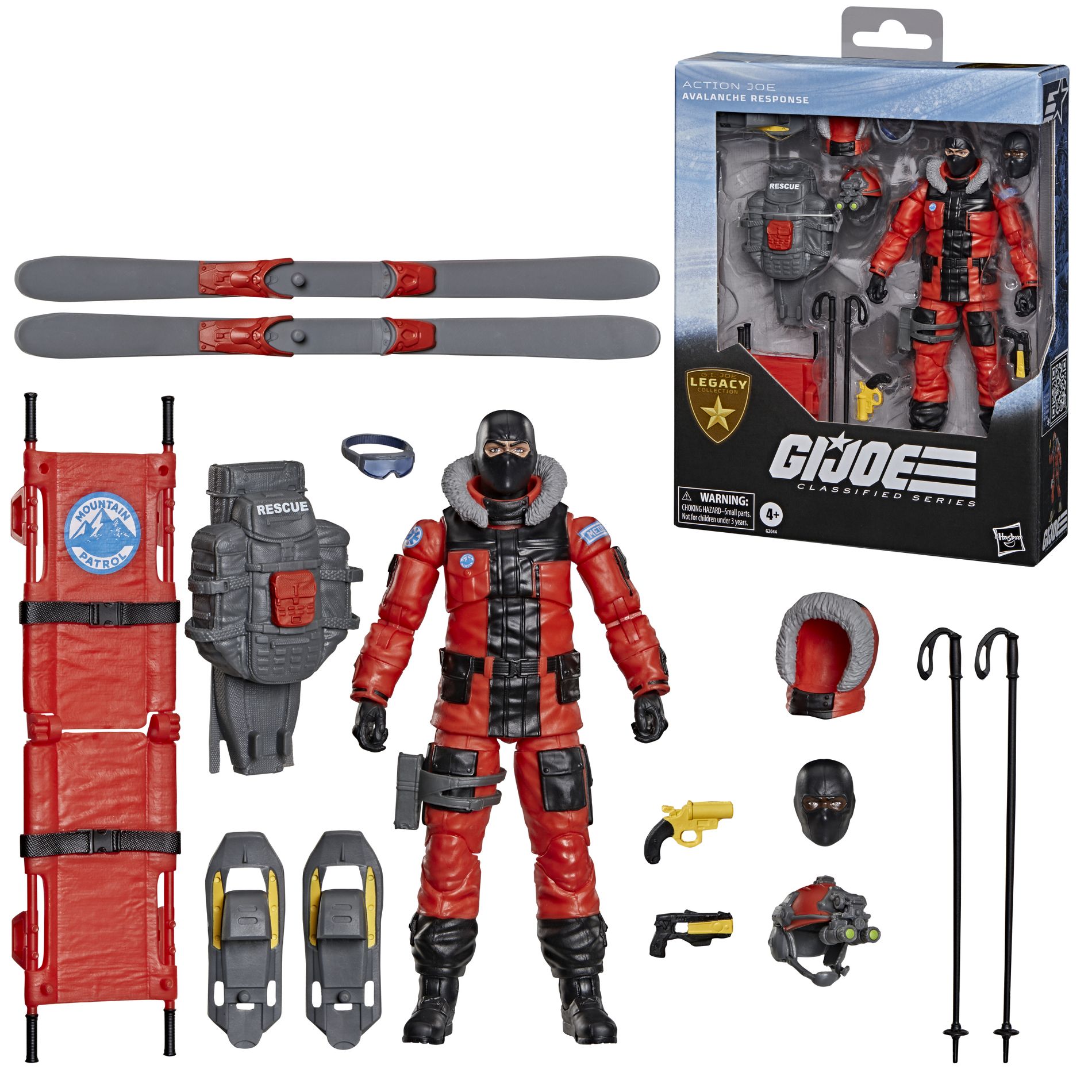 G.I. Joe Classified Series Legacy Collection Action Joe - Avalanche Response