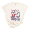 Simply Sage Market Patriotic Disco Collage Garment Dyed Tee - 2 of 4
