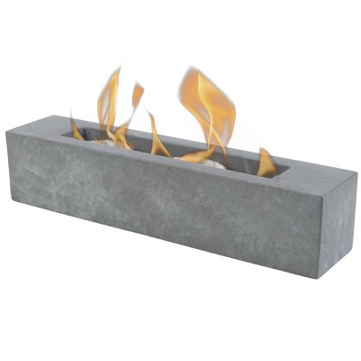 Pure Garden 3" Tabletop Fire Pit Gray