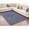 Blue Shag Hand Tufted Area Rug - 2 of 4
