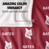 Bates College Logo Pattern Silky 50x60 Blanket, 1 Sided - 4 of 4
