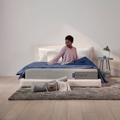Sustainably Sourced Light Gray Full Foam Mattress with ZonedSupport