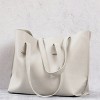 Essential Gray Tote Bag Plastic - 3 of 3