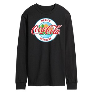 Men's - Coca-Cola - Mexico Disfute Long Sleeve Graphic T-Shirt - 1 of 4