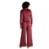 Jockey Women's Velour Button Top and Wide Leg Pant Sleep Set - 2 of 4