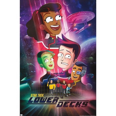 Trends International Star Trek: Lower Decks - Key Art Unframed Wall Poster Prints