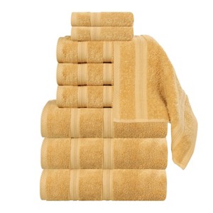 Smart Dry Cotton Medium Weight Solid Towel Set by Blue Nile Mills - 1 of 4