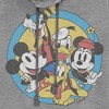 Juniors Womens Mickey & Friends Retro Buddies Cowl Neck Sweatshirt - 2 of 4