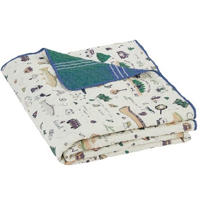 The Lakeside Collection Lake Life Quilt Ensemble - King Quilt
