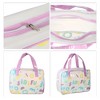 Unique Bargains Women's Square Cosmetic Bag Purple 1 Pc - 3 of 4