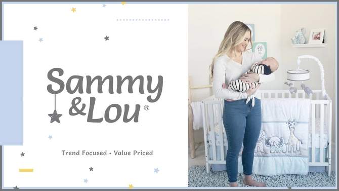 Sammy & Lou Off Road Adventure Baby Nursery Crib Bedding Set - 4pc, 2 of 10, play video