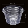 Unique Bargains Indoor Outdoor Plastic Plant Pots Saucer Flower Drip Trays Clear 10 Pcs - 2 of 4
