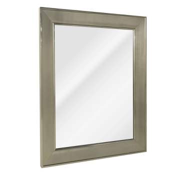 29" x 35" Pave Wall Mirror in Brushed Nickel - Head West