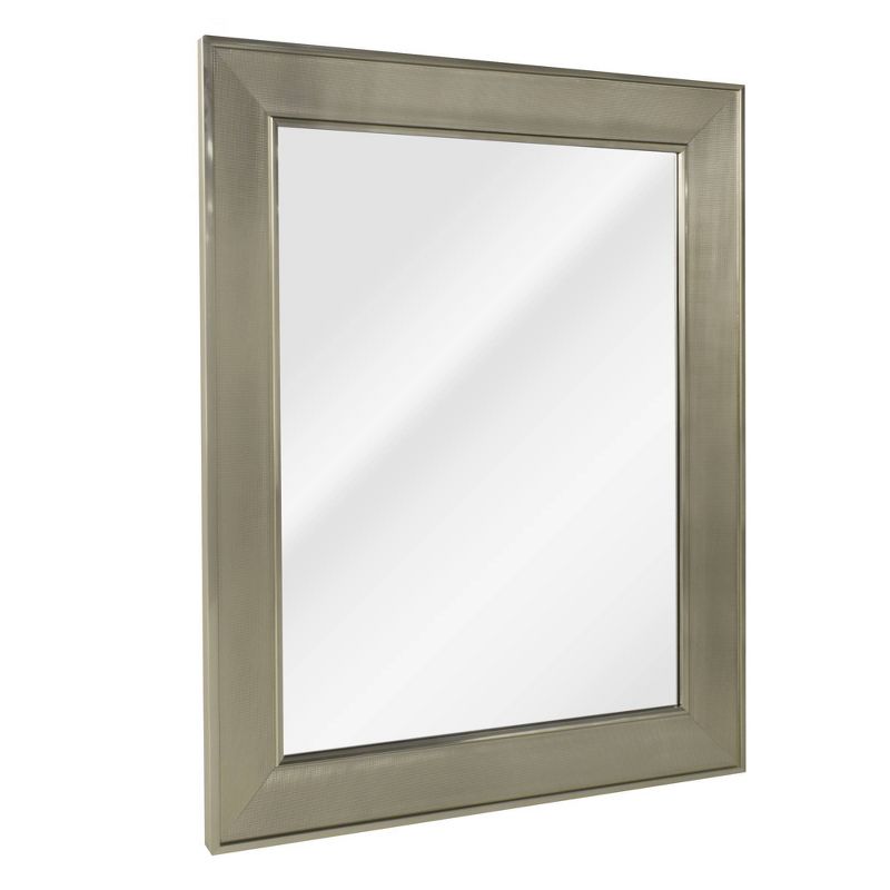 29&#34; x 35&#34; Pave Wall Mirror in Brushed Nickel - Head West, 1 of 6