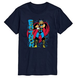 Men's - Marvel - Thor Fathor Short Sleeve Graphic T-Shirt - 1 of 4