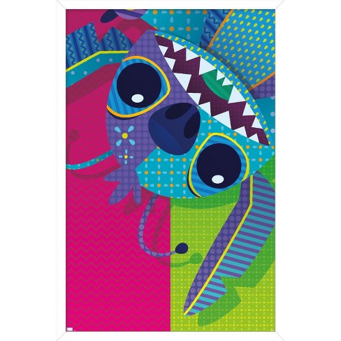 Trends International Disney Lilo and Stitch - Ordinary Unframed Wall Poster  Print Black Clip Bundle 22.375 x 34