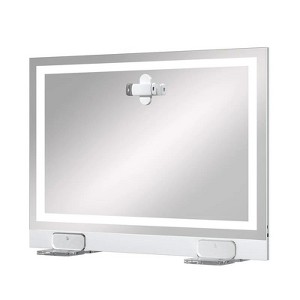 HOMLUX LED Vanity Mirror - Adjustable Lights, Self timer, Hanging Setting - 1 of 4