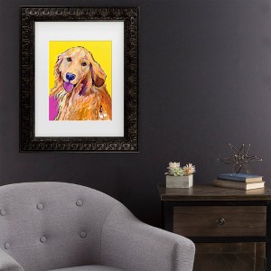 Trademark Fine Art Pat Saunders-White Molly Matted Framed Art - 1 of 4