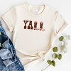 Simply Sage Market Y'all Boots Short Sleeve Tee - XS - Cream - 3 of 4