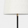 Traditional Three Leg Floor Lamp Black - Threshold™ - 4 of 4