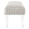 Modway Prologue Woven Performance Velvet Ottoman - 3 of 4