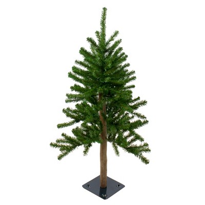 Northlight 3' Pre-Lit Alpine Artificial Christmas Tree - Clear Lights