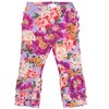 RuffleButts Toddler Girls Ruffle Flare Pants - 2 of 4